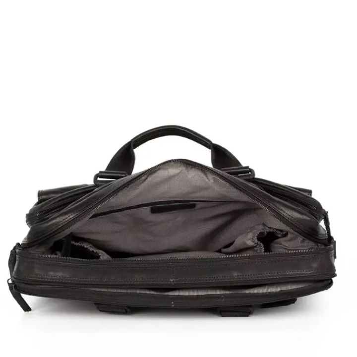 Herentassen|17 Inch Laptoptassen>Spikes & Sparrow Robert Businessbag 17" black