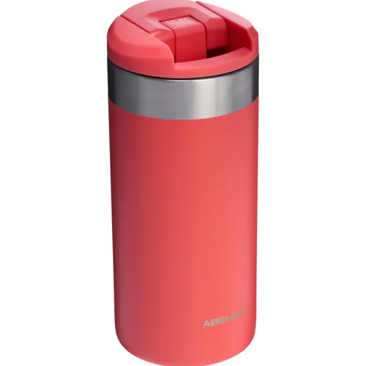 Thermosflessen>Stanley The AeroLight Transit Mug 0.35L hot coral