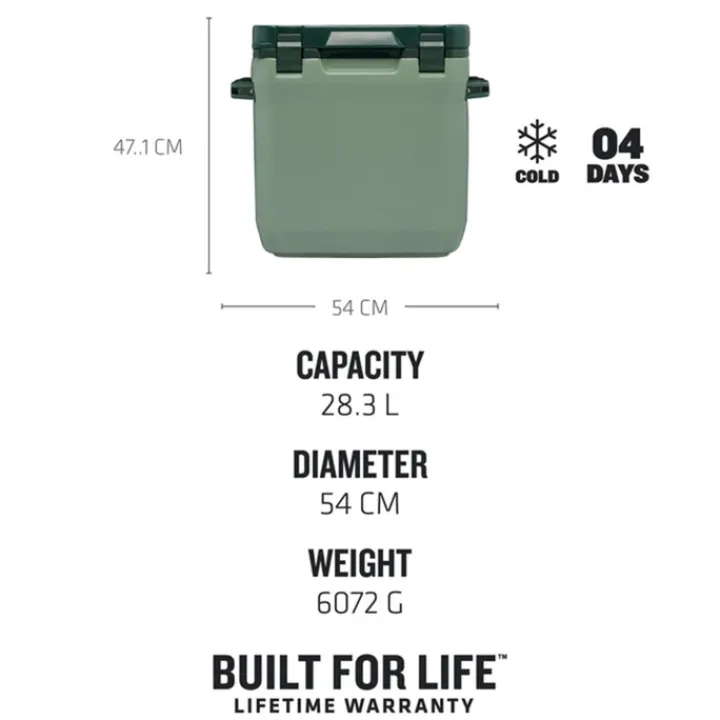Koeltassen>Stanley The Cold For Days Outdoor Cooler 28.3L green