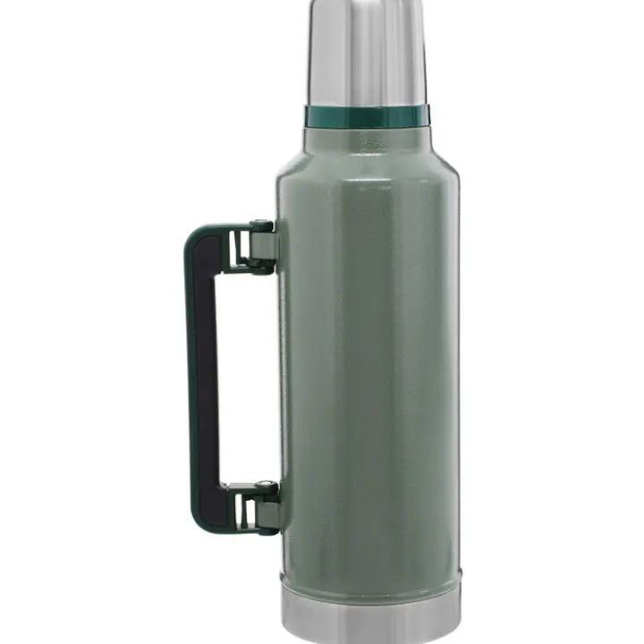 Thermosflessen>Stanley The Legendary Classic Bottle 1.9L hammertone green