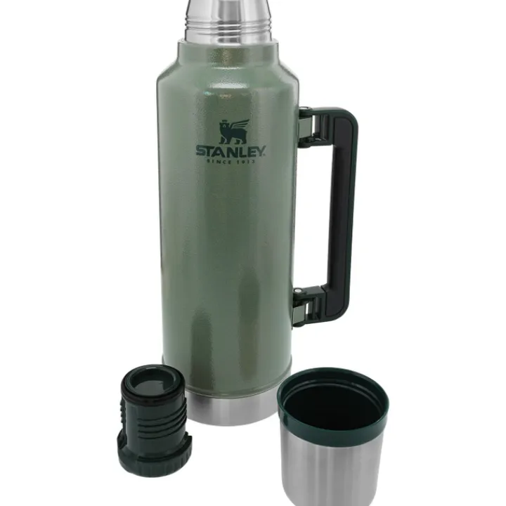 Thermosflessen>Stanley The Legendary Classic Bottle 1.9L hammertone green