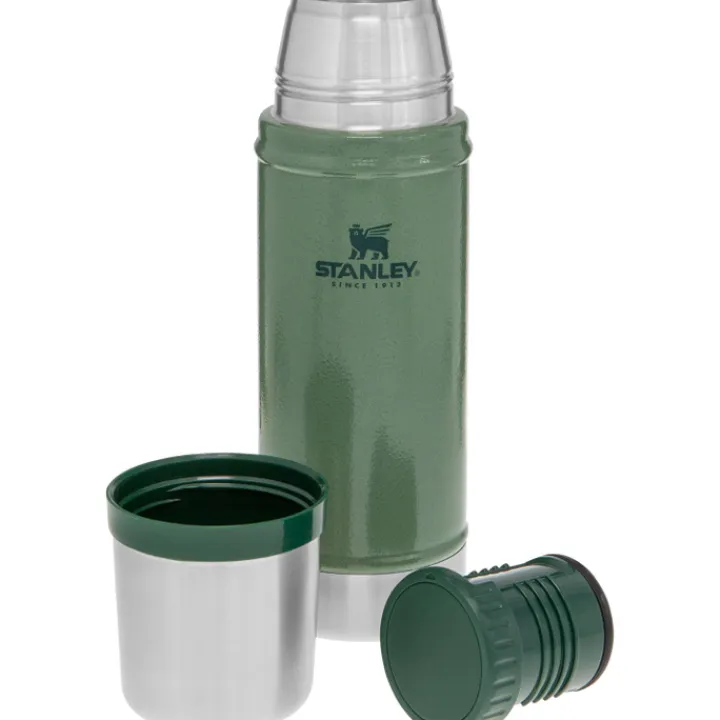 Thermosflessen>Stanley The Legendary Classic Bottle 0.47L hammertone green