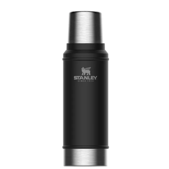 Thermosflessen>Stanley The Legendary Classic Bottle 0.75L matte black pebble