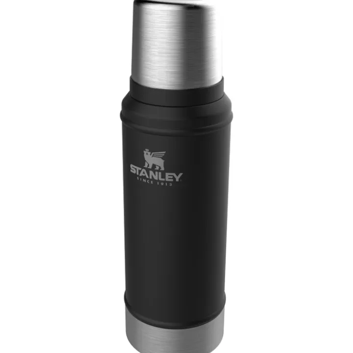 Thermosflessen>Stanley The Legendary Classic Bottle 0.75L matte black pebble