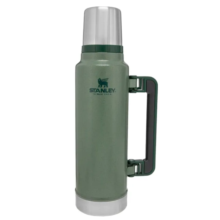 Thermosflessen>Stanley The Legendary Classic Bottle 1.4L hammertone green