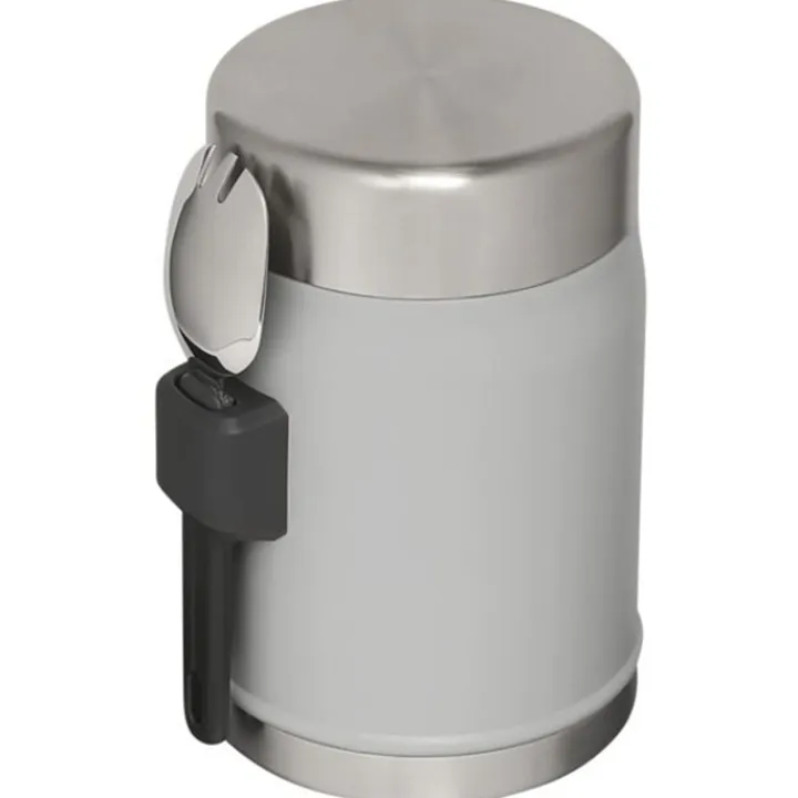 Thermosflessen>Stanley The Legendary Food Jar + Spork 0.4L ash