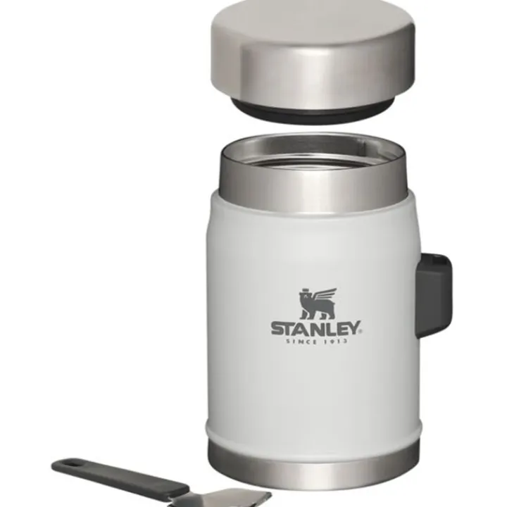 Thermosflessen>Stanley The Legendary Food Jar + Spork 0.4L ash