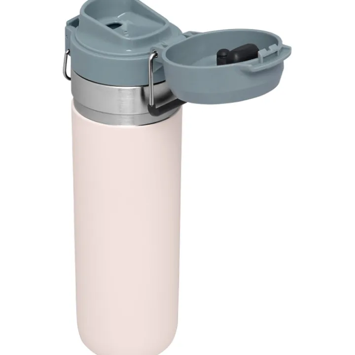 Thermosflessen>Stanley The Quick-Flip Water Bottle 0.7L rose quartz