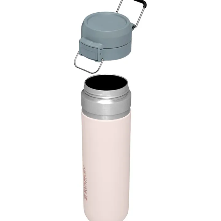 Thermosflessen>Stanley The Quick-Flip Water Bottle 0.7L rose quartz