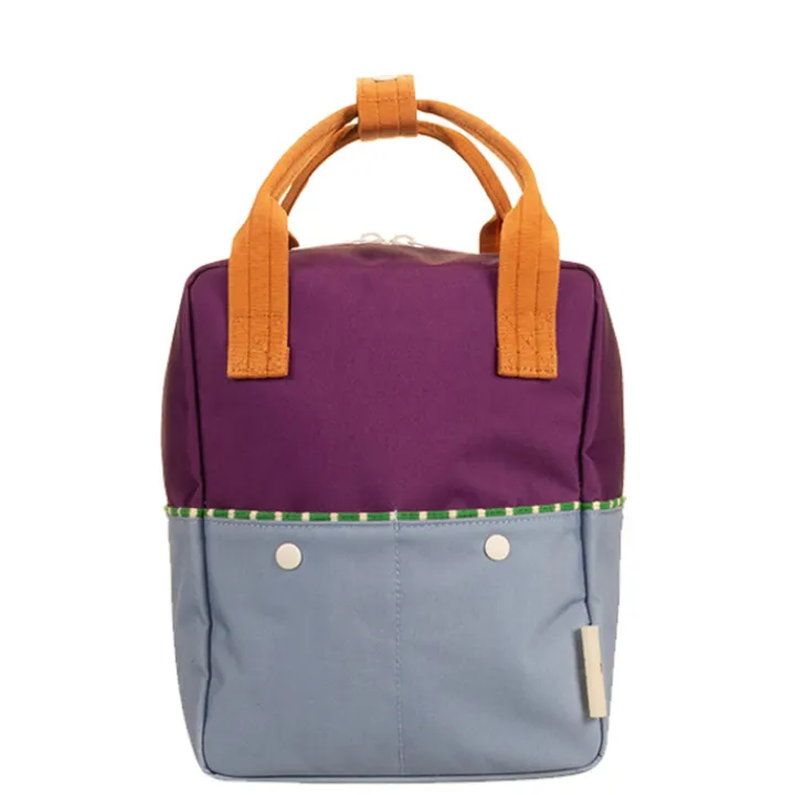 Peuter Rugzakken|Kinderrugzakken>Sticky Lemon Better Together Colourblocking Backpack Small purple tights badminton blue