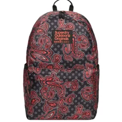 Heren Rugzakken|Schoolrugzak>Superdry Printed Montana Backpack vintage paisley black