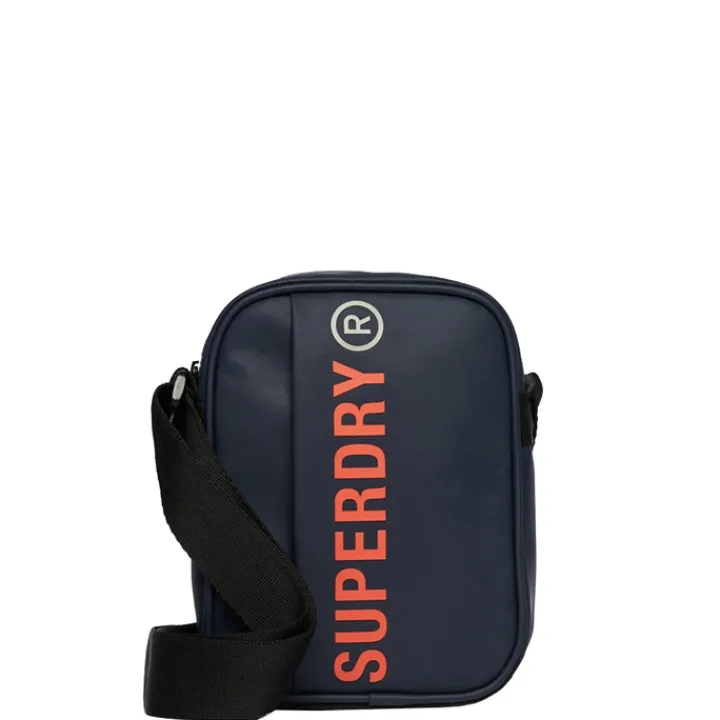 Schoudertassen|Crossbody>Superdry Tarp Cross Body Bag eclipse navy
