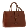 Shoppers|Schoudertassen>The Bridge Dalston Shopping Tote brown/gold