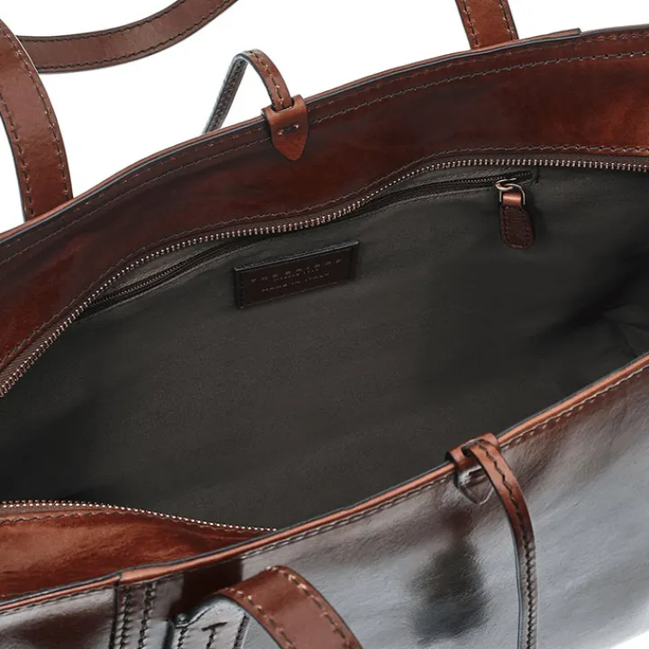Shoppers|Damestassen>The Bridge Florentin Shopper brown