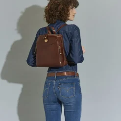 Mini Rugzakken|Kleine Rugzakken>The Bridge Story Donna Backpack brown