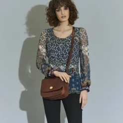 Crossbody|Damestassen>The Bridge Story Donna Crossbody brown