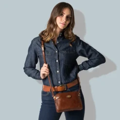 Crossbody|Damestassen>The Bridge Story Donna Mini Bag brown