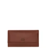 Grote Portemonnees|Leren Portemonnees>The Bridge Story Donna Wallet brown