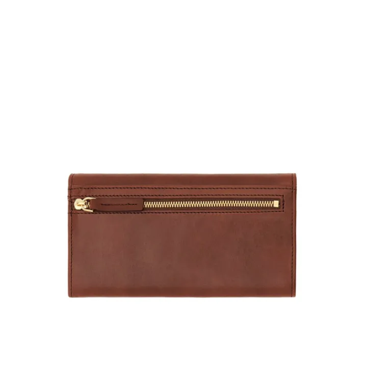 Grote Portemonnees|Leren Portemonnees>The Bridge Story Donna Wallet brown