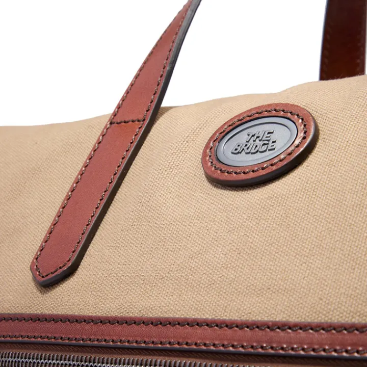 Kleine Reistassen|Handbagage Reistassen>The Bridge Story Duffle 45 natural-brown