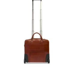 Handbagage Trolleys|Laptop Trolleys>The Bridge Stovia Pilot Trolley brown