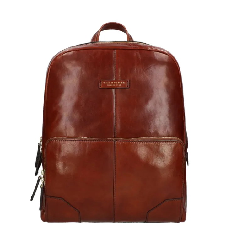 Kleine Rugzakken|Daypack>The Bridge Vespucci Backpack brown