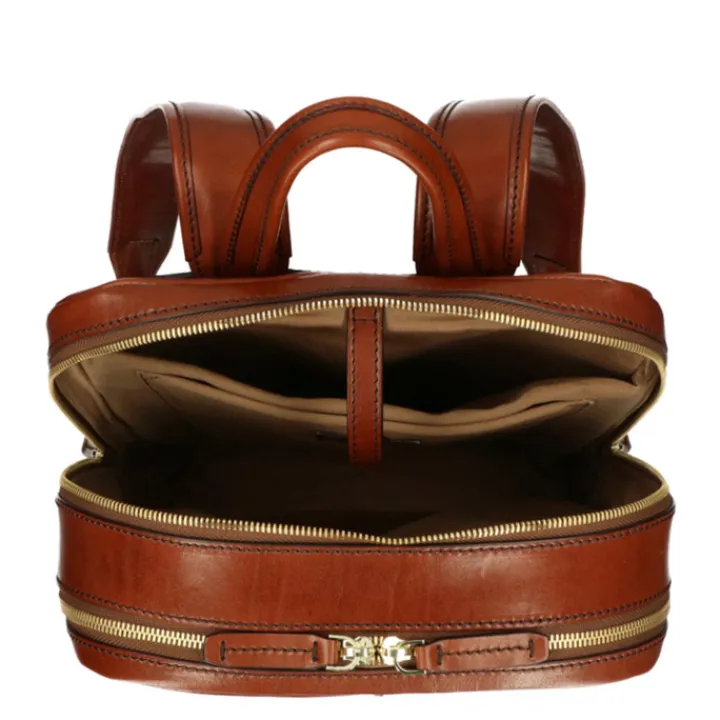 Kleine Rugzakken|Daypack>The Bridge Vespucci Backpack brown