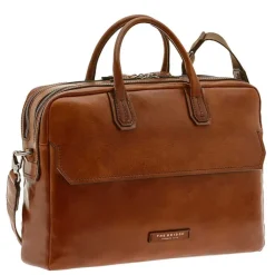 Herentassen|15.6 Inch Laptoptassen>The Bridge Williamsburg Briefcase brown/ruthenium