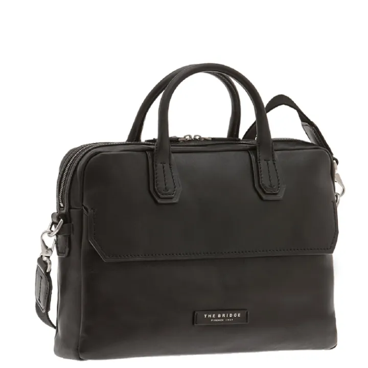 Herentassen|Laptop Schoudertassen>The Bridge Williamsburg Briefcase black