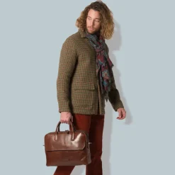 Herentassen|Laptop Schoudertassen>The Bridge Williamsburg Briefcase black