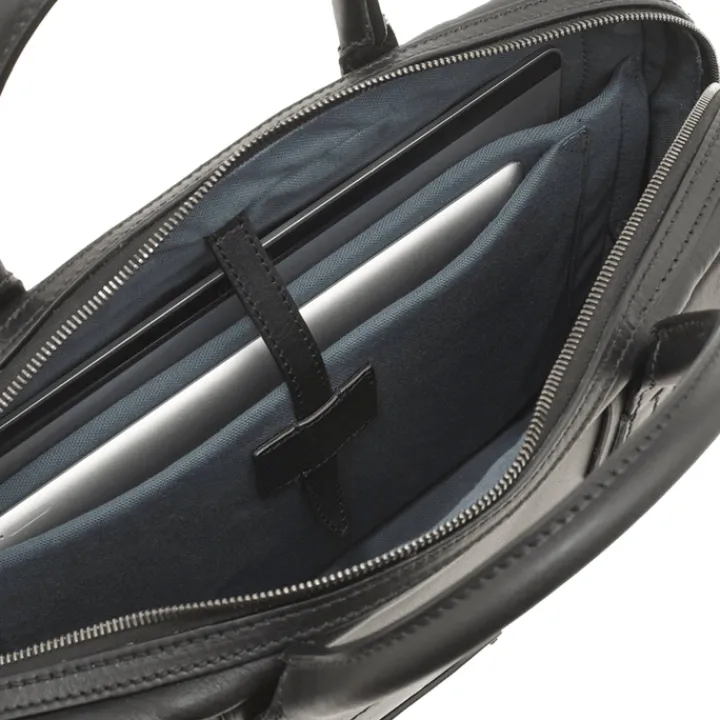 Herentassen|Laptop Schoudertassen>The Bridge Williamsburg Briefcase black