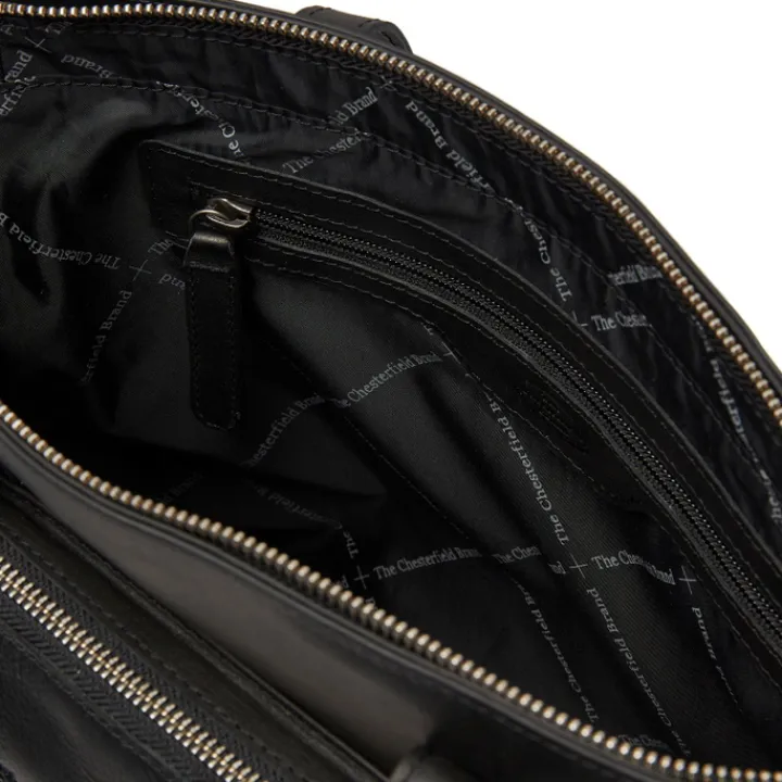 Shoppers|Schoudertassen>The Chesterfield Brand Alicante Shopper black