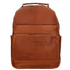 Kleine Rugzakken|14 Inch Laptoptassen>The Chesterfield Brand Austin Backpack cognac