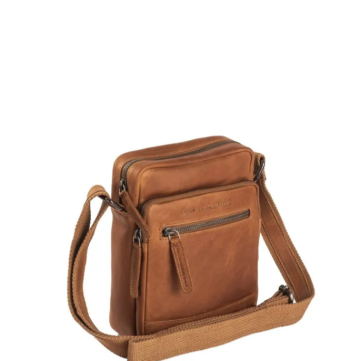 Schoudertassen|Crossbody>The Chesterfield Brand Birmingham Schoudertas cognac