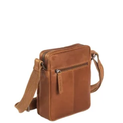 Schoudertassen|Crossbody>The Chesterfield Brand Birmingham Schoudertas cognac