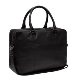 Herentassen|15 Inch Laptoptassen>The Chesterfield Brand Boston Laptoptas zwart