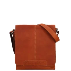 Schoudertassen|Crossbody>The Chesterfield Brand Bodin Shoulderbag cognac