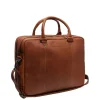 Herentassen|15 Inch Laptoptassen>The Chesterfield Brand Boston Laptoptas cognac