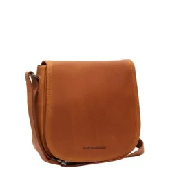 Schoudertassen|Crossbody>The Chesterfield Brand Everglades Shoulderbag cognac