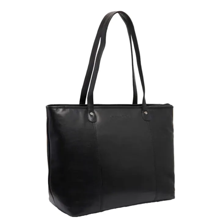 15 Inch Laptoptassen|Laptop Schoudertassen>The Chesterfield Brand Ferrera Shopper black