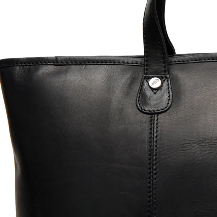 15 Inch Laptoptassen|Laptop Schoudertassen>The Chesterfield Brand Ferrera Shopper black