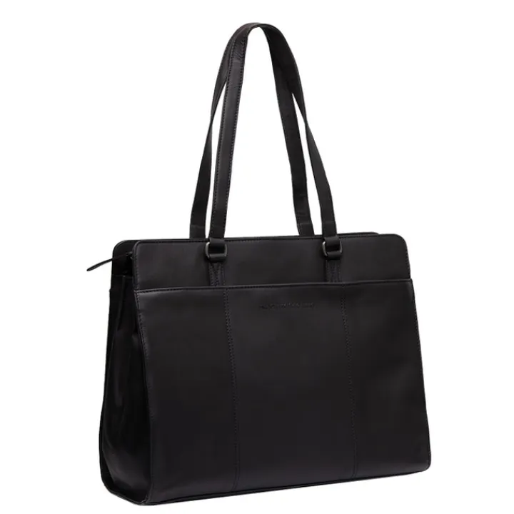 Shoppers|Schoudertassen>The Chesterfield Brand Fidenza Shopper zwart