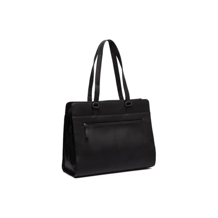 Shoppers|Schoudertassen>The Chesterfield Brand Fidenza Shopper zwart