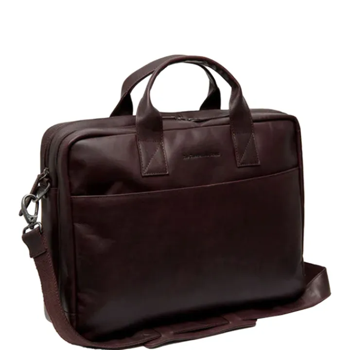 Herentassen|15 Inch Laptoptassen>The Chesterfield Brand Frazer Laptopbag brown