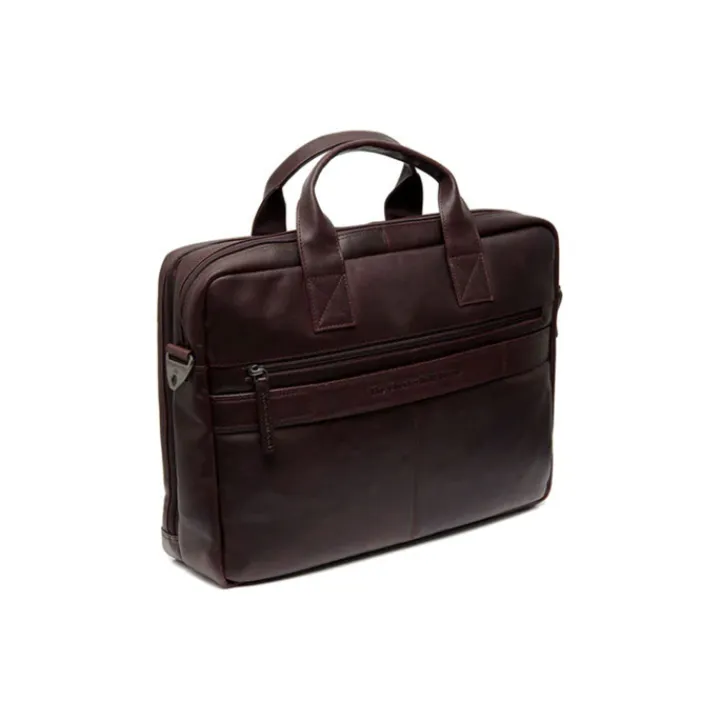 Herentassen|15 Inch Laptoptassen>The Chesterfield Brand Frazer Laptopbag brown