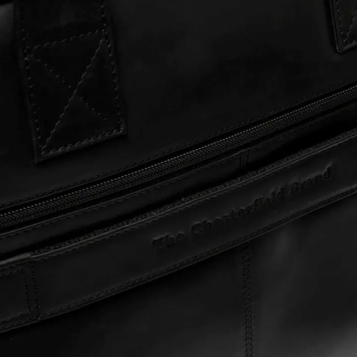 Herentassen|15 Inch Laptoptassen>The Chesterfield Brand Frazer Laptopbag black