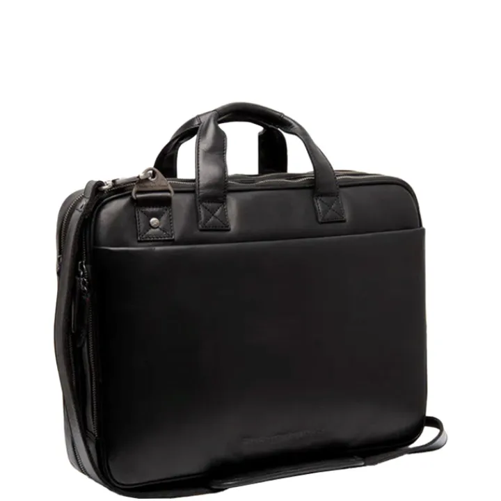 Herentassen|15 Inch Laptoptassen>The Chesterfield Brand Iseo Laptopbag black