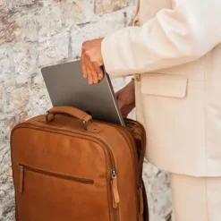 Heren Rugzakken|Dames Rugzakken>The Chesterfield Brand Jamaica Rugzak bruin