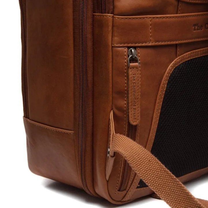 Heren Rugzakken|Dames Rugzakken>The Chesterfield Brand Jamaica Rugzak cognac