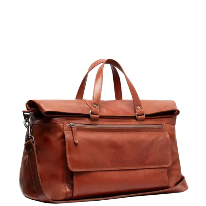 Handbagage Reistassen|Heren Reistassen>The Chesterfield Brand Lazio Travelbag cognac